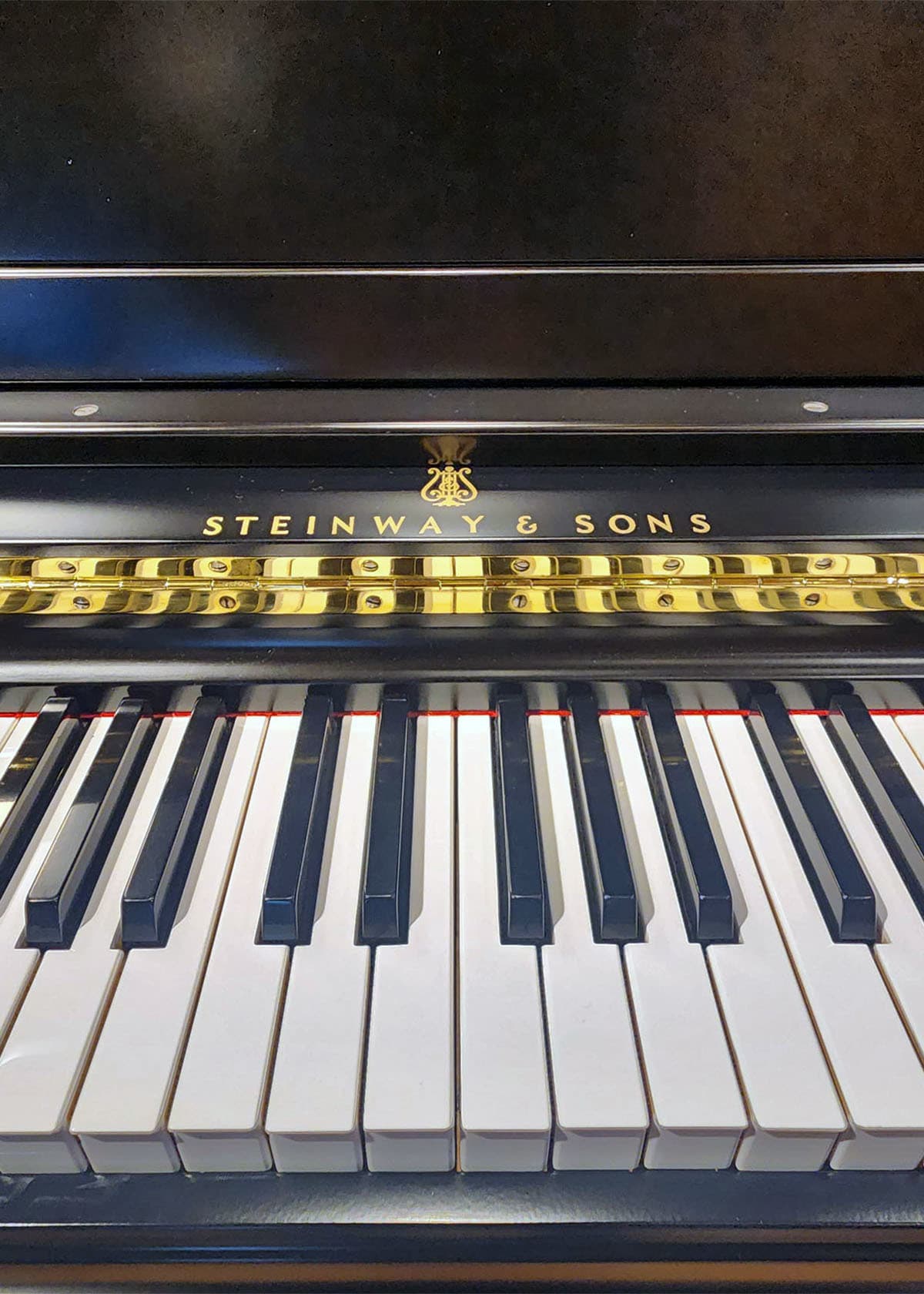 スタインウェイ スタジオ45 鍵盤