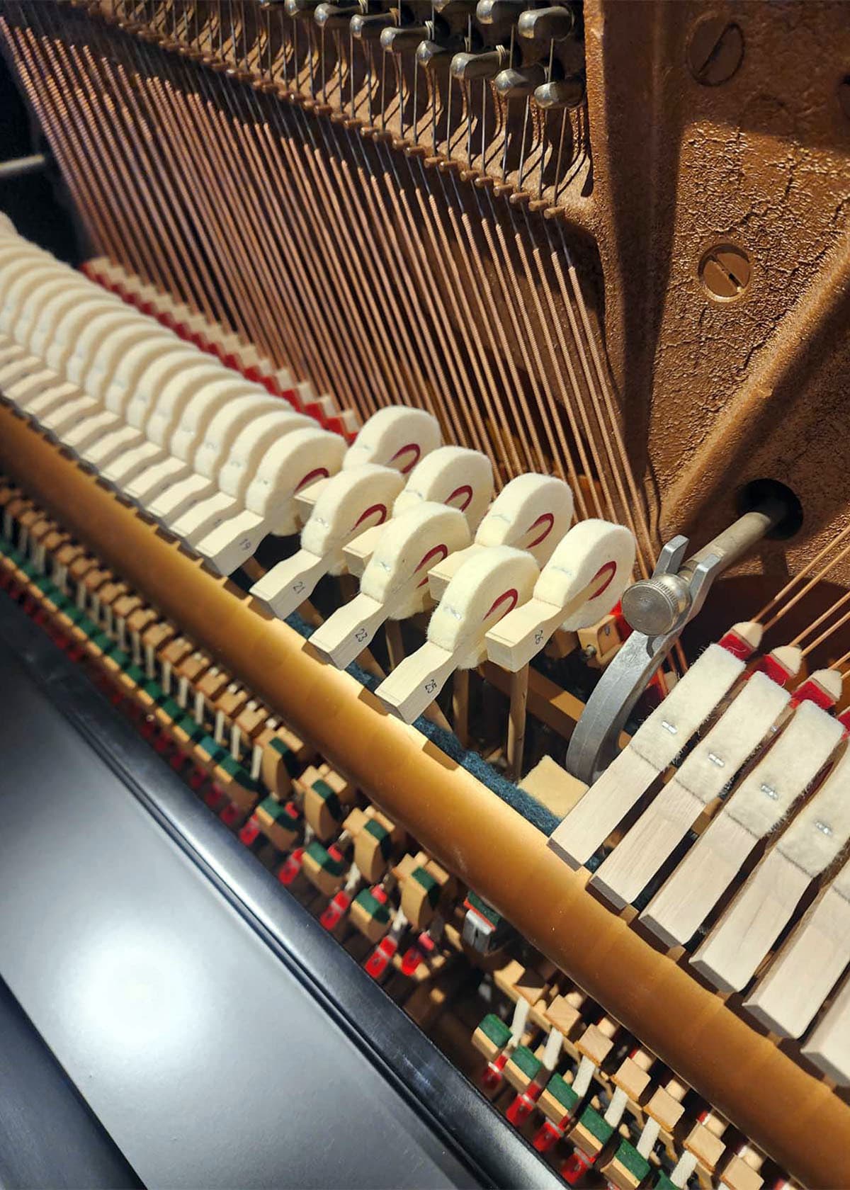 スタインウェイ スタジオ45 ハンマー