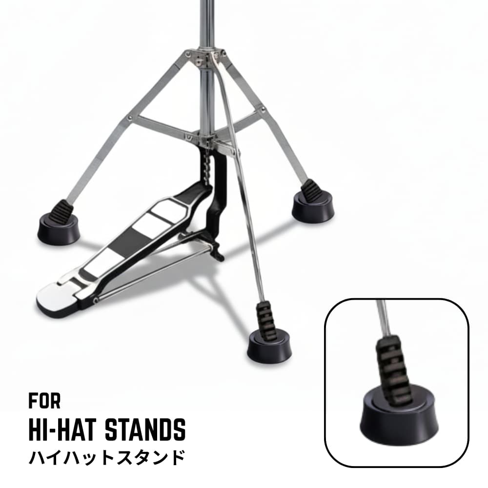 ハイハットスタンド使用例