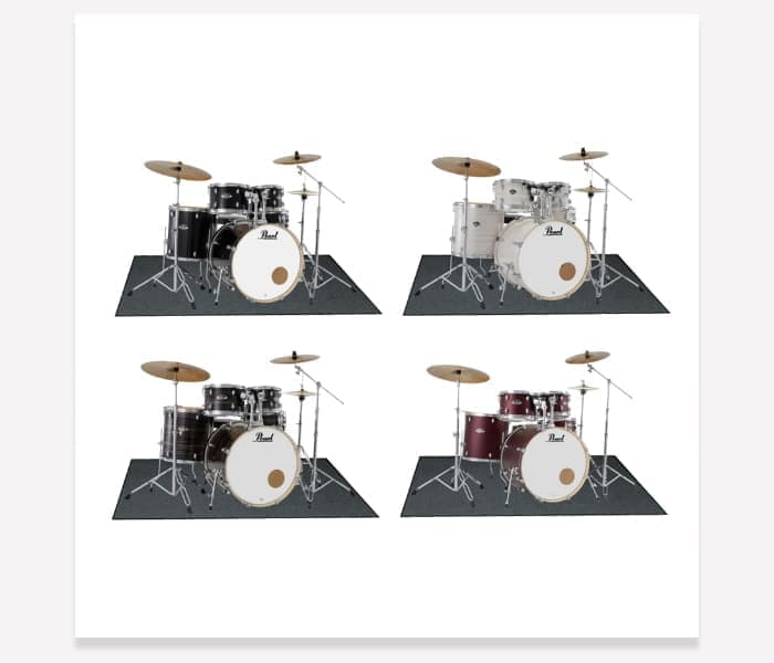 EXX725SN/C 3シンバル