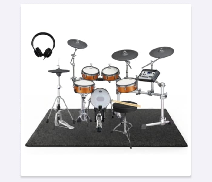 DTX10K-M REAL WOOD(メッシュパッド) 演奏セット