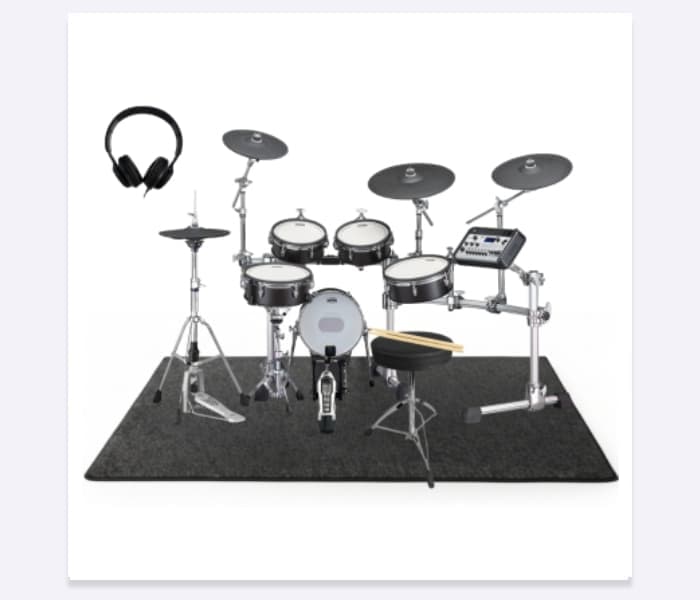 DTX10K-M BLACK FOREST(メッシュパッド) 演奏セット