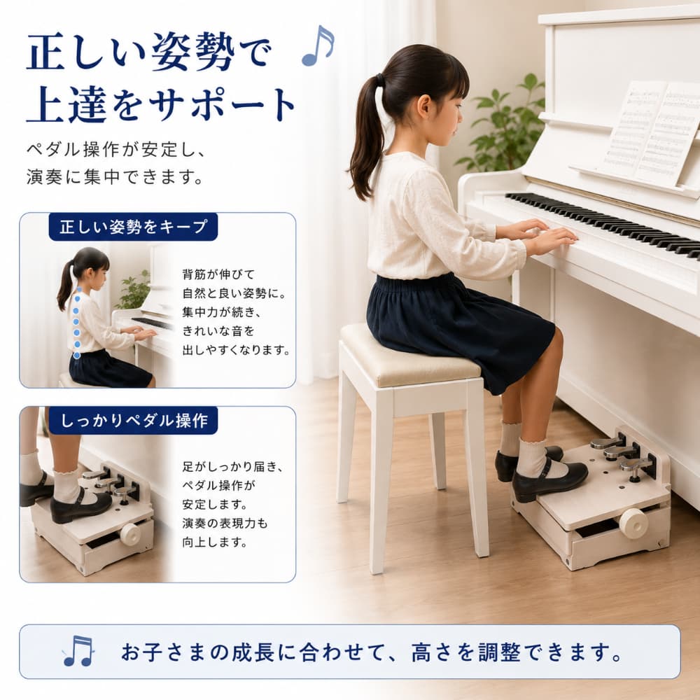 正しい姿勢で
